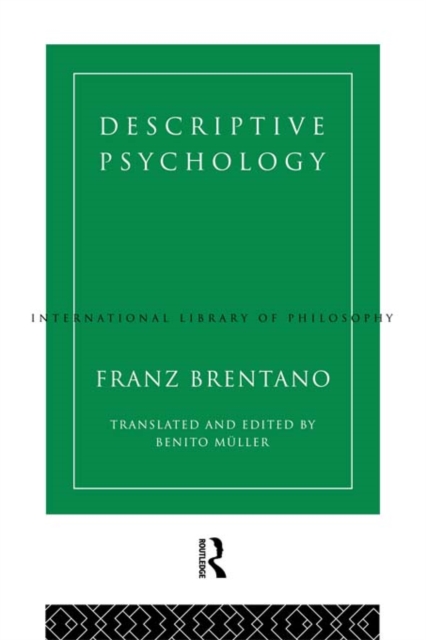 Descriptive Psychology, EPUB eBook
