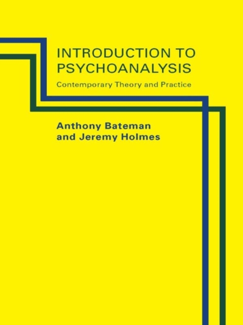 Introduction to Psychoanalysis : Contemporary Theory and Practice, PDF eBook