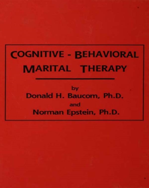 Cognitive-Behavioral Marital Therapy, PDF eBook