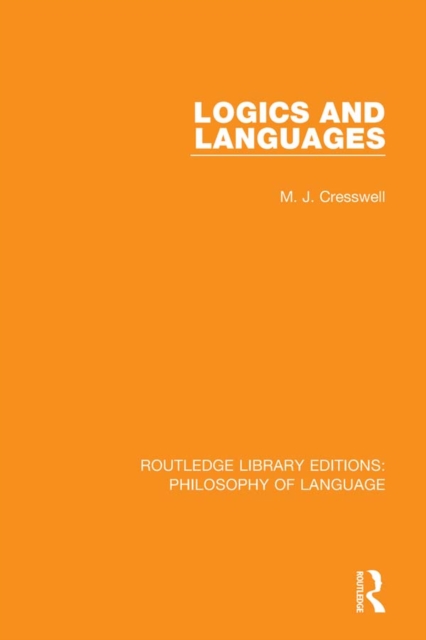 Logics and Languages, PDF eBook