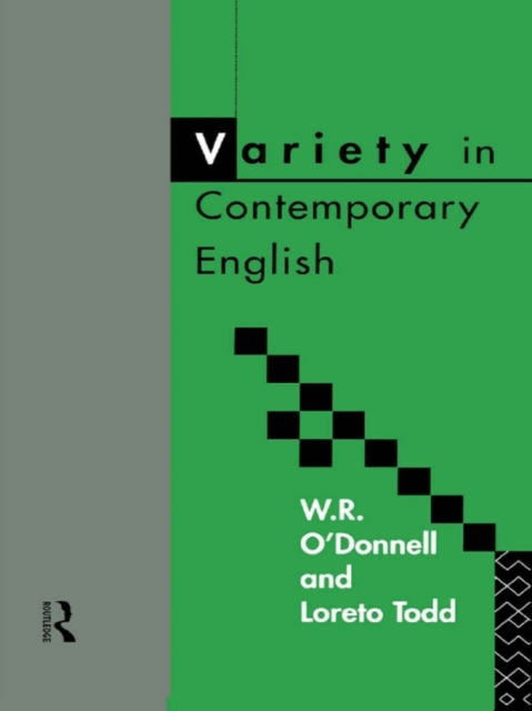 Variety in Contemporary English, EPUB eBook