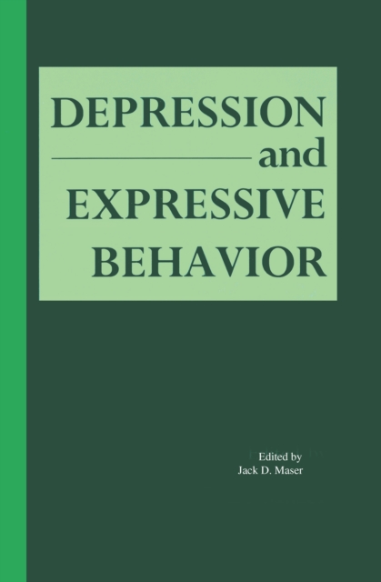 Depression and Expressive Behavior, PDF eBook