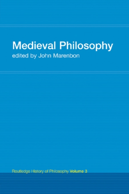 Routledge History of Philosophy Volume III : Medieval Philosophy, EPUB eBook