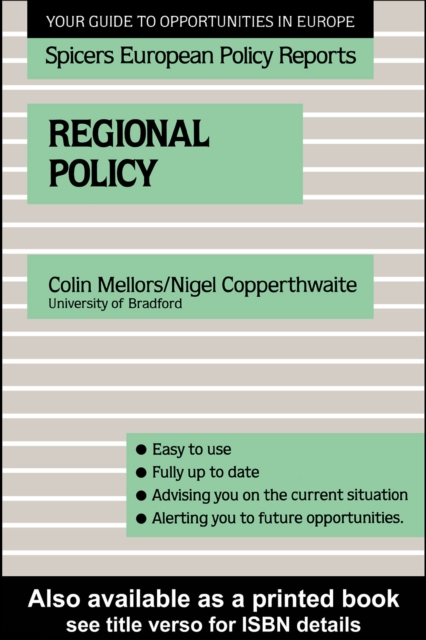 Regional Policy, EPUB eBook