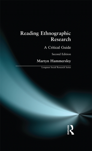 Reading Ethnographic Research, PDF eBook