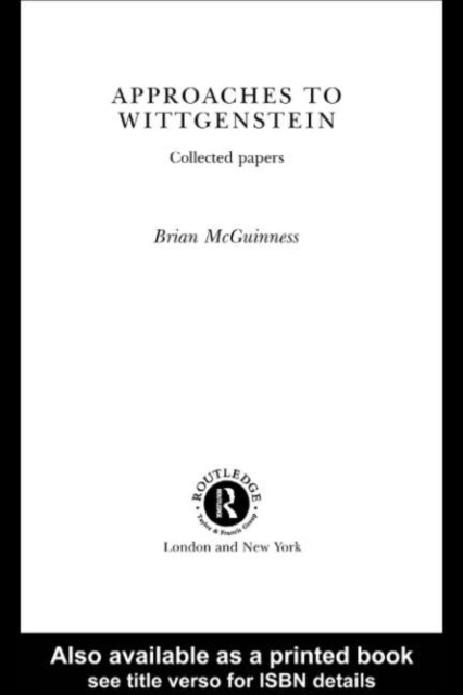 Approaches to Wittgenstein, PDF eBook