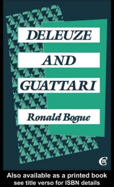 Deleuze and Guattari, PDF eBook