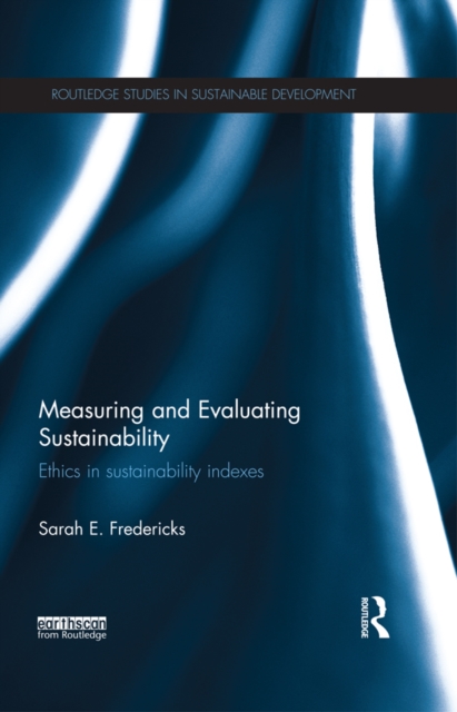 Measuring and Evaluating Sustainability : Ethics in Sustainability Indexes, EPUB eBook