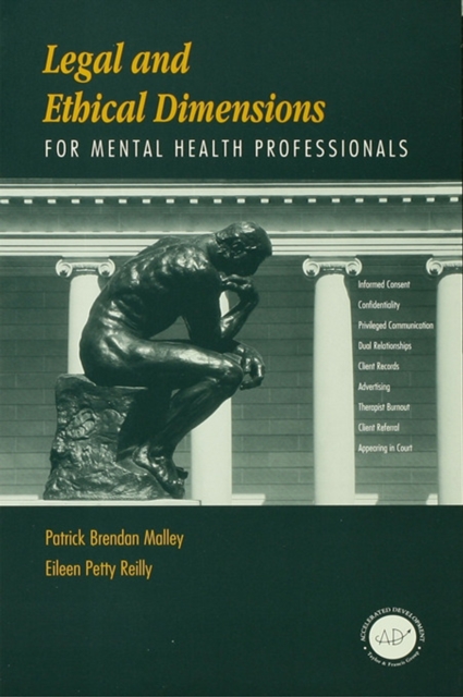 Legal and Ethical Dimensions for Mental Health Professionals, EPUB eBook