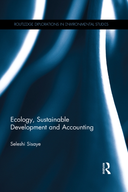 Ecology, Sustainable Development and Accounting, EPUB eBook