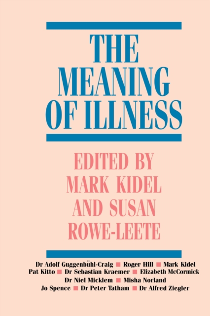 The Meaning of Illness, EPUB eBook