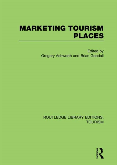 Marketing Tourism Places (RLE Tourism), PDF eBook