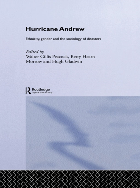 Hurricane Andrew : Ethnicity, Gender and the Sociology of Disasters, EPUB eBook