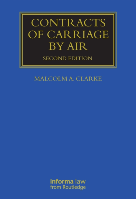 Contracts of Carriage by Air, EPUB eBook
