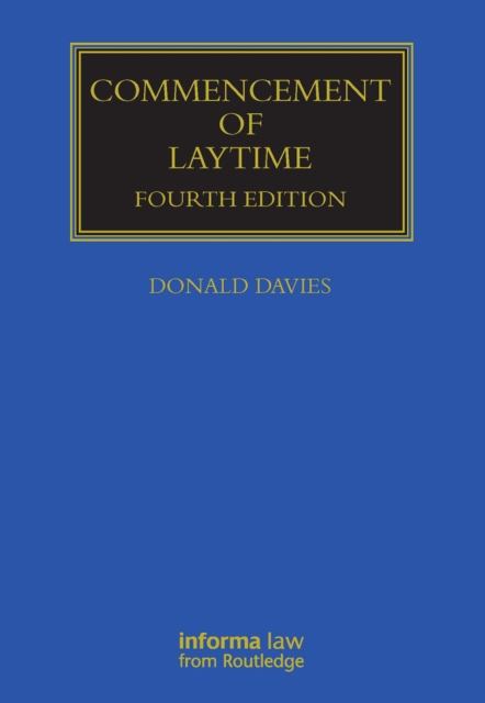 Commencement of Laytime, PDF eBook