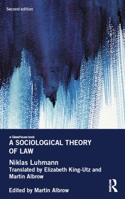 A Sociological Theory of Law, PDF eBook