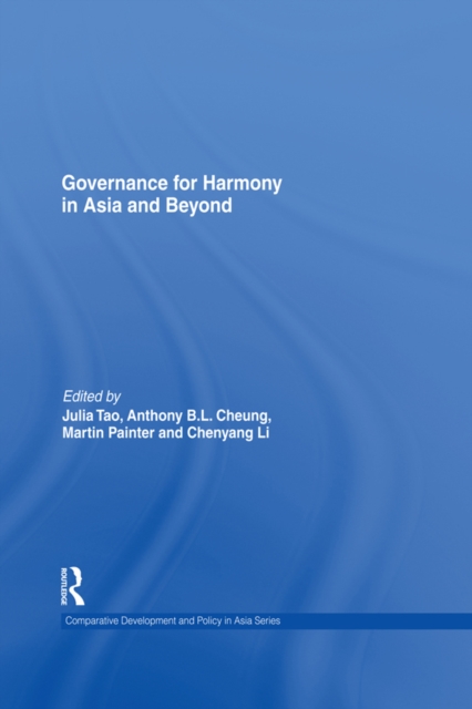 Governance for Harmony in Asia and Beyond, PDF eBook