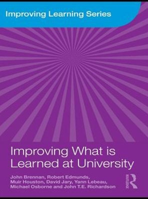 Improving What is Learned at University : An Exploration of the Social and Organisational Diversity of University Education, PDF eBook