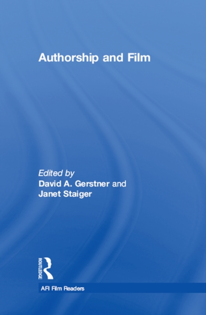 Authorship and Film, PDF eBook