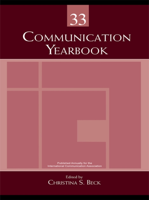 Communication Yearbook 33, EPUB eBook