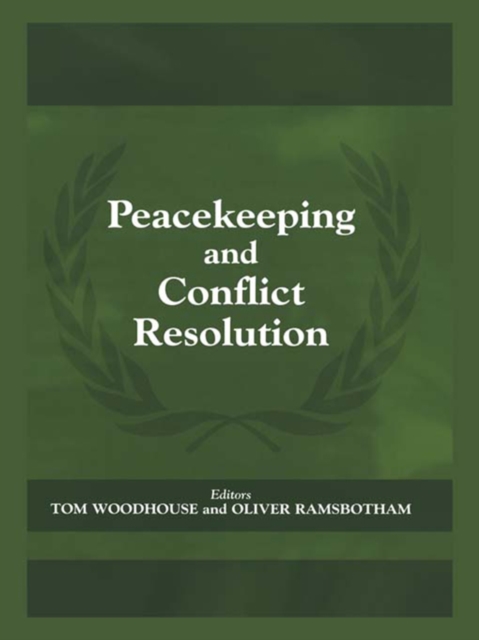 Peacekeeping and Conflict Resolution, PDF eBook