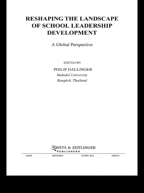 Reshaping the Landscape of School Leadership Development : A Global Perspective, EPUB eBook