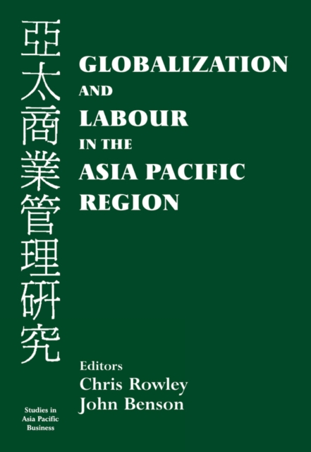 Globalization and Labour in the Asia Pacific, PDF eBook