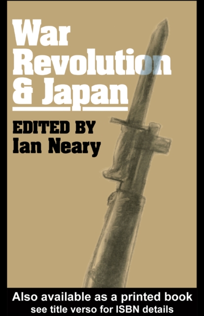 War, Revolution and Japan, EPUB eBook
