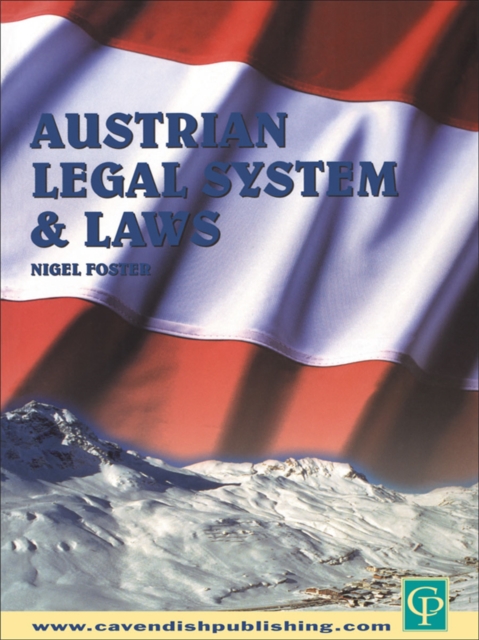 Austrian Legal System and Laws, PDF eBook