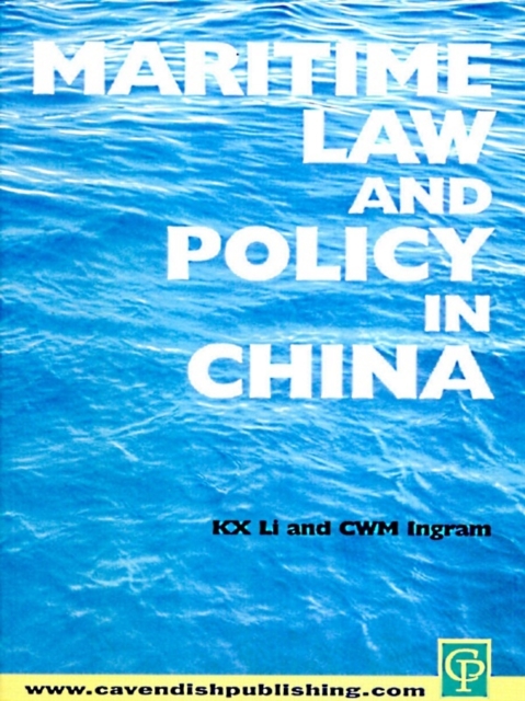 Maritime Law and Policy in China, PDF eBook