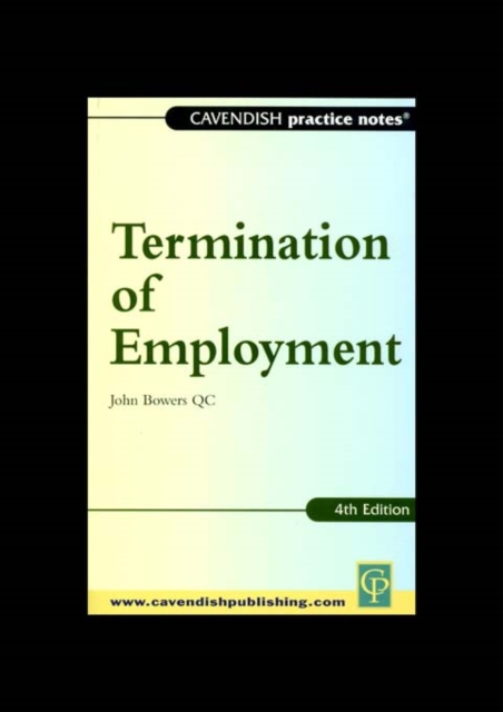 Practice Notes on Termination of Employment Law, EPUB eBook