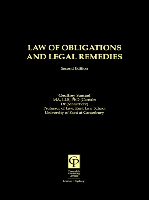 Law of Obligations & Legal Remedies, EPUB eBook