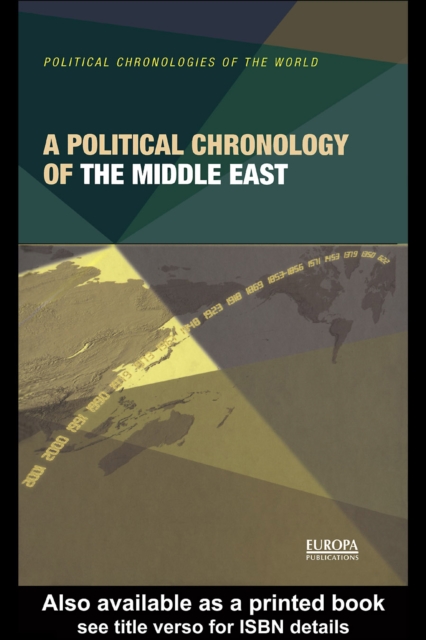 A Political Chronology of the Middle East, PDF eBook