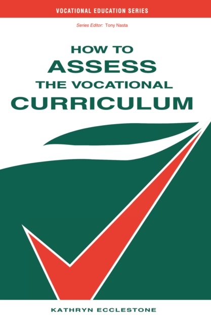 How to Assess the Vocational Curriculum, PDF eBook
