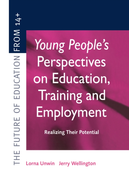 Young People's Perspectives on Education, Training and Employment : Realising Their Potential, PDF eBook