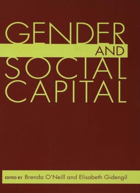 Gender and Social Capital, PDF eBook