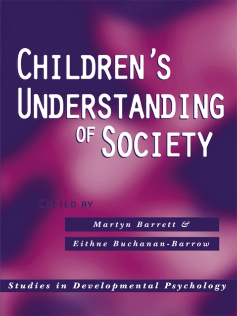 Children's Understanding of Society, EPUB eBook