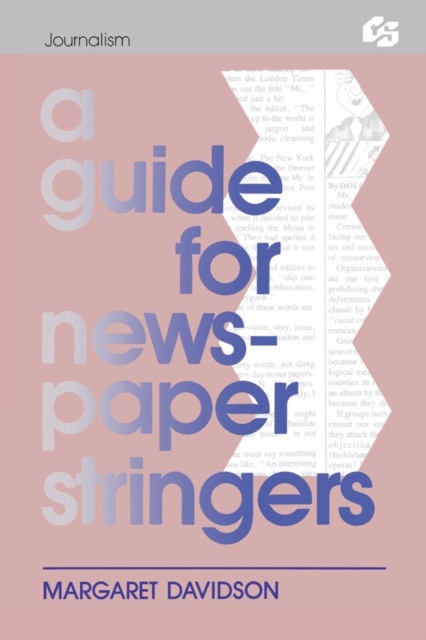 A Guide for Newspaper Stringers, PDF eBook