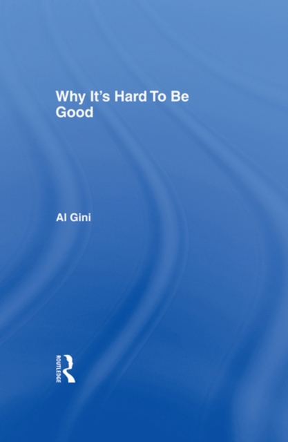 Why It's Hard To Be Good, EPUB eBook