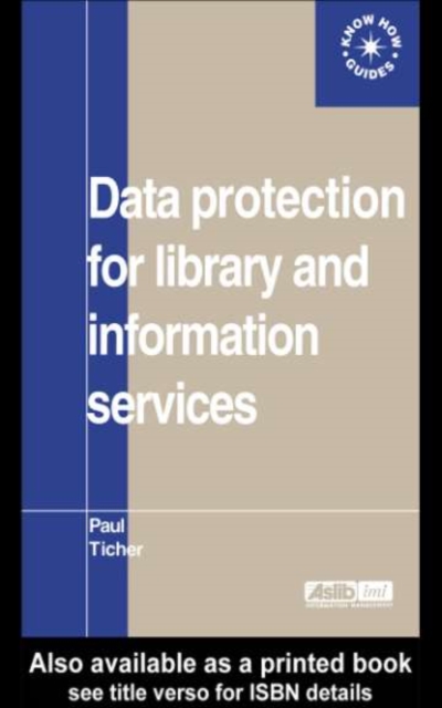 Data Protection for Library and Information Services, PDF eBook