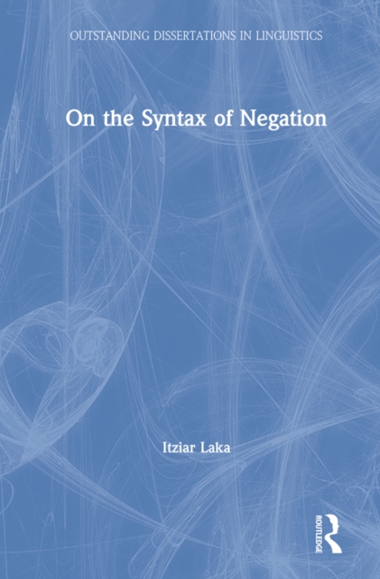 On the Syntax of Negation, PDF eBook
