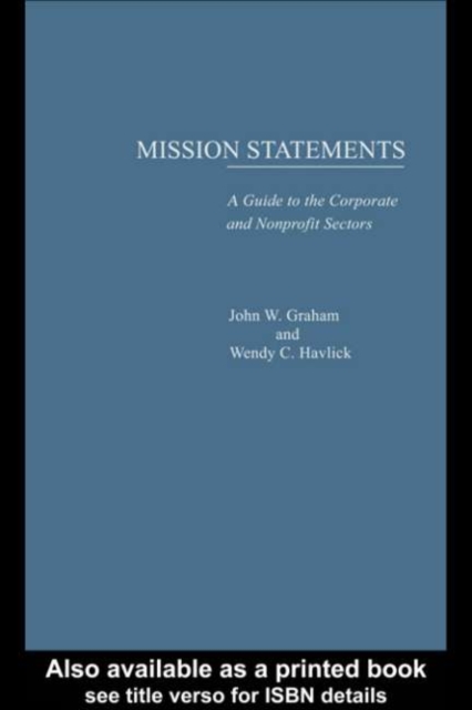 Mission Statements, PDF eBook