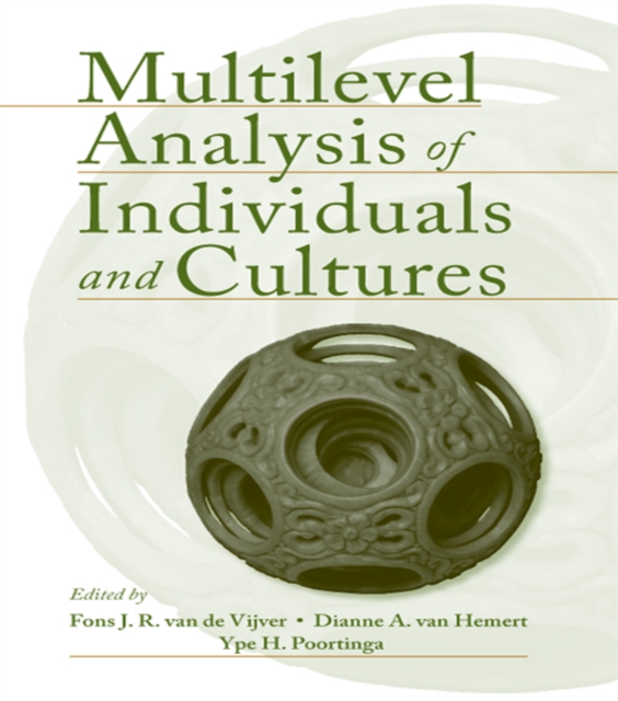 Multilevel Analysis of Individuals and Cultures, PDF eBook