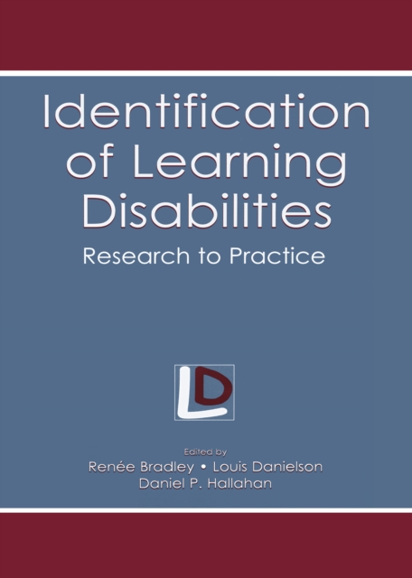Identification of Learning Disabilities : Research To Practice, EPUB eBook