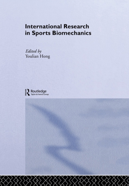 International Research in Sports Biomechanics, PDF eBook