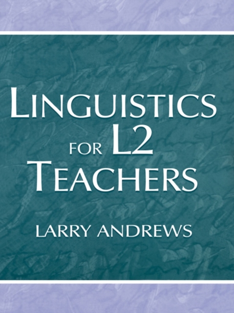 Linguistics for L2 Teachers, EPUB eBook