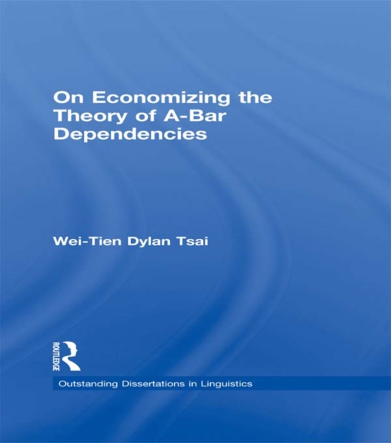 On Economizing the Theory of A-Bar Dependencies, EPUB eBook