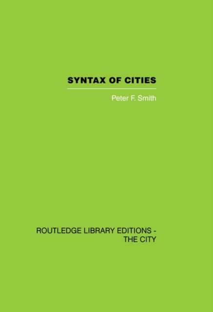 Syntax of Cities, PDF eBook