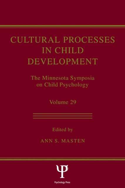 Cultural Processes in Child Development : The Minnesota Symposia on Child Psychology, Volume 29, PDF eBook