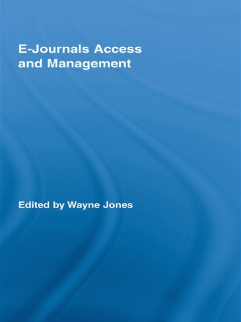E-Journals Access and Management, EPUB eBook